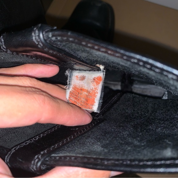 VINTAGE HARLEY DAVIDSON LEATHER MOTORCYCLE RIDER BOOTS (US10/UK9) - Picture 8 of 11